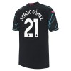 Camiseta de fútbol Manchester City Sergio Gomez 21 Tercera Equipación 23-24 - Hombre